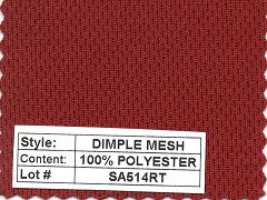 Dimple Mesh 100% Poly 180 Gram